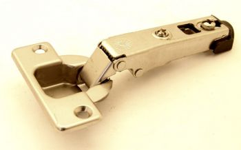 Keukenscharnier opliggend 110° +montageplaat per 2 stuks ongeveerd