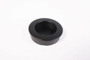 Infreesgreep rond 50mm zwart mat