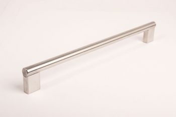 Greep modern massief RVS stang 18mm diameter 256mm boormaat