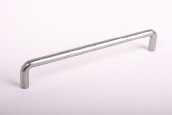 Greep metaal grijs 10mm rond 192mm
