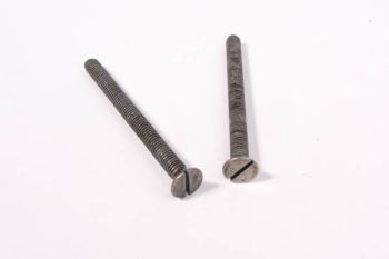 Boutjes M6x70mm of M6x90 verzonken voor veiligheid cilinderrozet brons antiek per 2 stuks