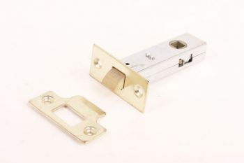 Licht insteekslot voor kasten geel verzinkt 8mm links/rechts 60mm hartafstand