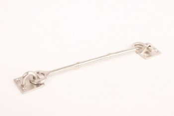 Kajuithaak of windhaak voor een klassiek interieur geborsteld nikkel 200mm