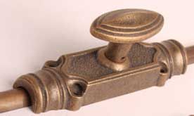 Espagnoletsluiting brons antiek cremone los systeem