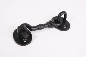 Kajuithaak klein zwart gietijzer 80mm