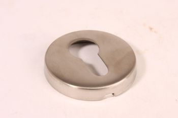 Cilinderrozet voor profielcilinder RVS rond 54mm
