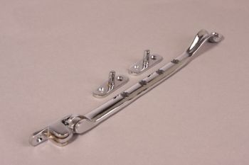 Raamuitzetter voor een draairaam in blinkend chroom - 8mm