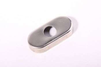 Afdekkap voor draai kiep systeem blinkend nikkel 31mm