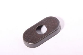 Afdekkap voor draai kiep systeem roestkleur 31mm