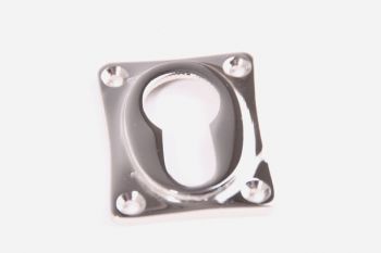Rozet 38 mm voor cilinderslot ton-model blinkend nikkel