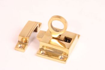 Raamknip voor valraam Messing polijst 57x38mm