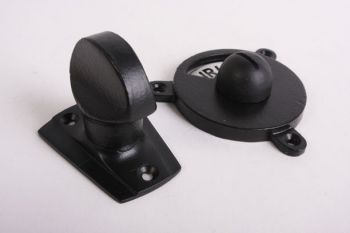 Toiletsluiting Art Deco zwart op messing zwart/wit plaatje