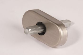 Draai kiep mechanisme geborsteld nikkel