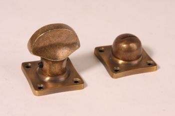 WC sluiting ton model brons antiek