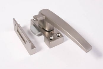 Raamsluiting raamboom links of rechts met ventilatie nok incl. aanslag plaatje