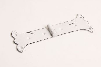 Scharnier antiek wit 150mm vast