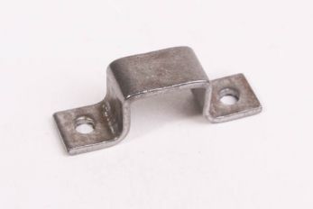 Aanslagbeugeltje blank ijzer of roest voor platte schuifjes 29mm