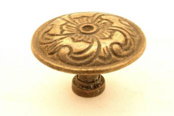 Knopje klassiek brons antiek 38mm