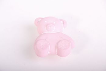 Knopje beertje baby roze 38mm nylon