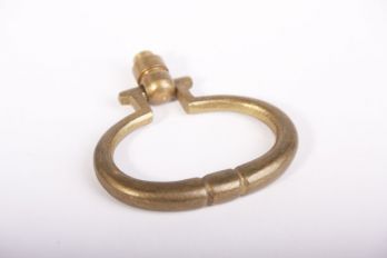 Ringgreep -trekker brons antiek 60mm