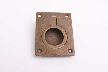 Klassieke greep infrees brons antiek van massief messing 50mm breed