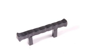 Greep gietijzer zwart 64mm brut