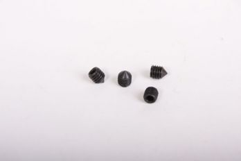 Inbusschroefje M5x6mm ijzer zwart per 10 stuks