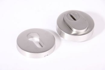 SKG*** profiel-cilinderrozet met kerntrek RVS