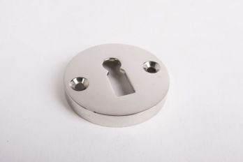 Sleutelrozet Bauhaus blinkend nikkel rond 45mm