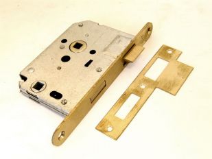 WC slot 63mm messing 8mm links/rechts