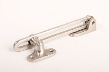Raamval geborsteld nikkel voor klapraam 125mm