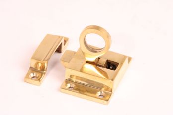 Raamknip voor valraam Messing polijst 57x38mm