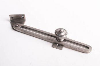 Raamuitzetter traploos verstelbaar zilver antiek 180mm