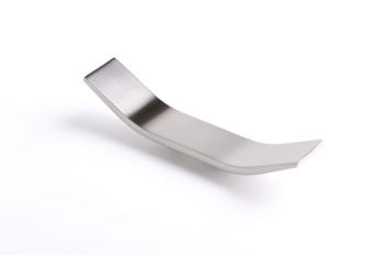 Greep geborsteld nikkel 136mm