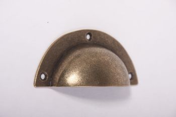 Komgreep - klassieke greep brons antiek 93mm