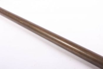 Brons antieke, ronde staf massief messing diameter 16mm - verschillende lengtes