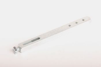 Krukstift 8mm met kopschroef voor verstelbare montage van houten deurkrukken 100mm