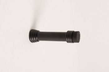 Deurstopper zwart 22mm (muur)