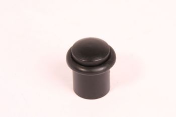 Deurstopper gietijzer zwart rond 20mm