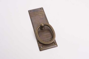 Klassieke greep voor meubeldeurtjes brons antiek 33 mm ZONDER sleutelgat