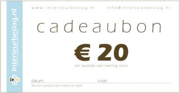 Cadeaubon EUR 20,-