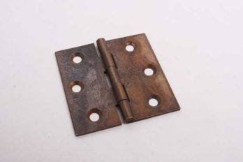 Scharnier brons antiek 40x35mm, 40x40mm, 50x40mm massief messing