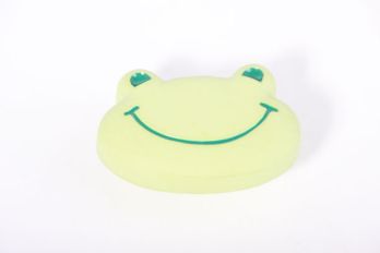 Knopje voor kast blije kikker licht groen 50mm nylon