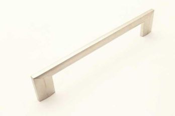 Minimalistische greep mat nikkel 160mm