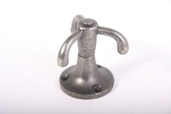 Plafondhaak draaibaar antiek grijs