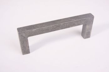 Greep robuust vierkant antiek grijs 205mm