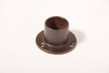 Steun gietijzer roest of tinkleur voor buis rond 20mm dicht