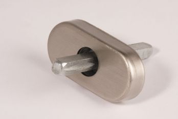 Draai kiep mechanisme geborsteld nikkel