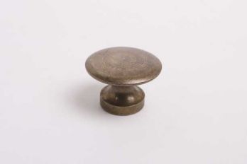 Ronde knop klassiek brons antiek voor meubel en keuken 28mm