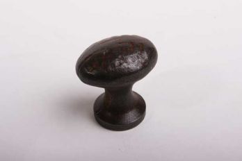 Knop ovaal Roest, tinkleur, brons antiek of zwart 35mm